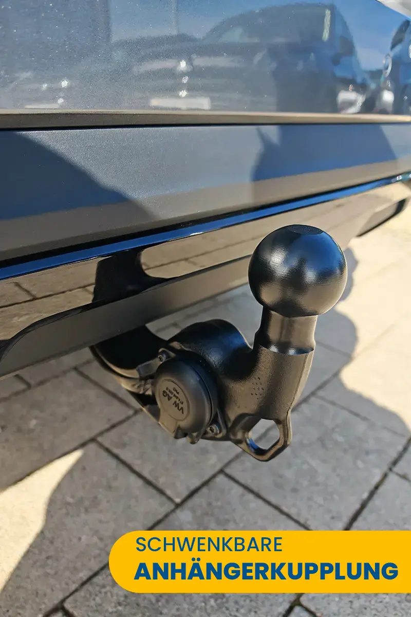 bild zeigt: Anhängerkupplung des Skoda Kamiq