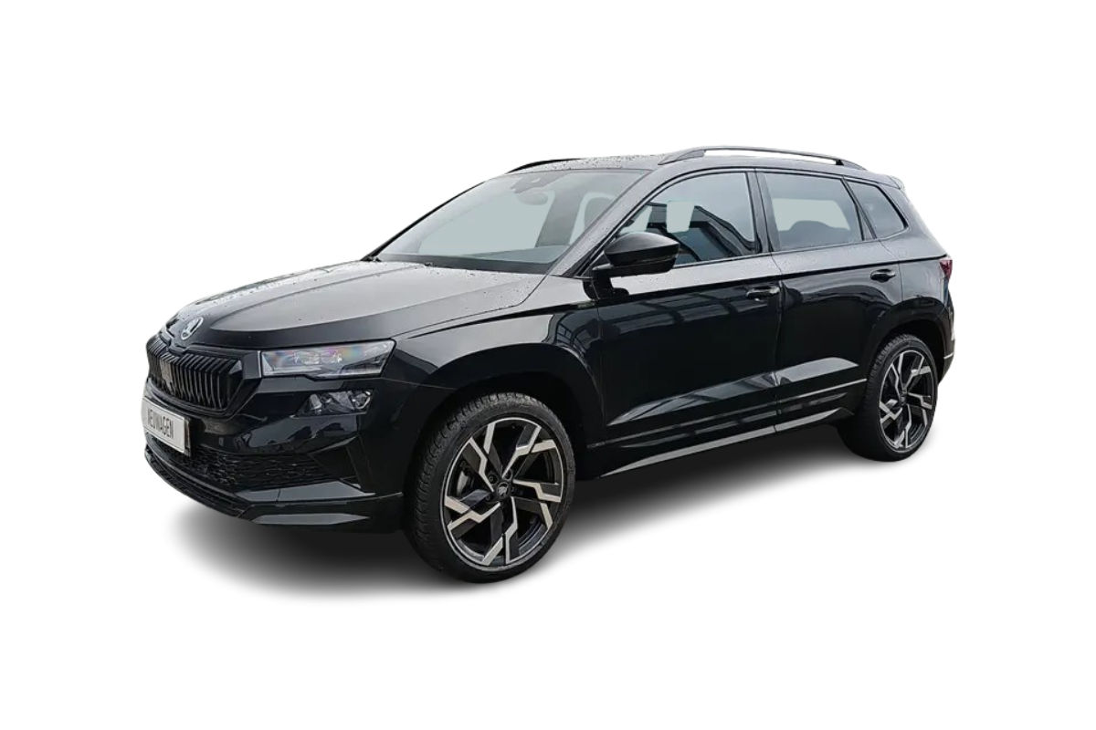 schwarzer Skoda Karoq