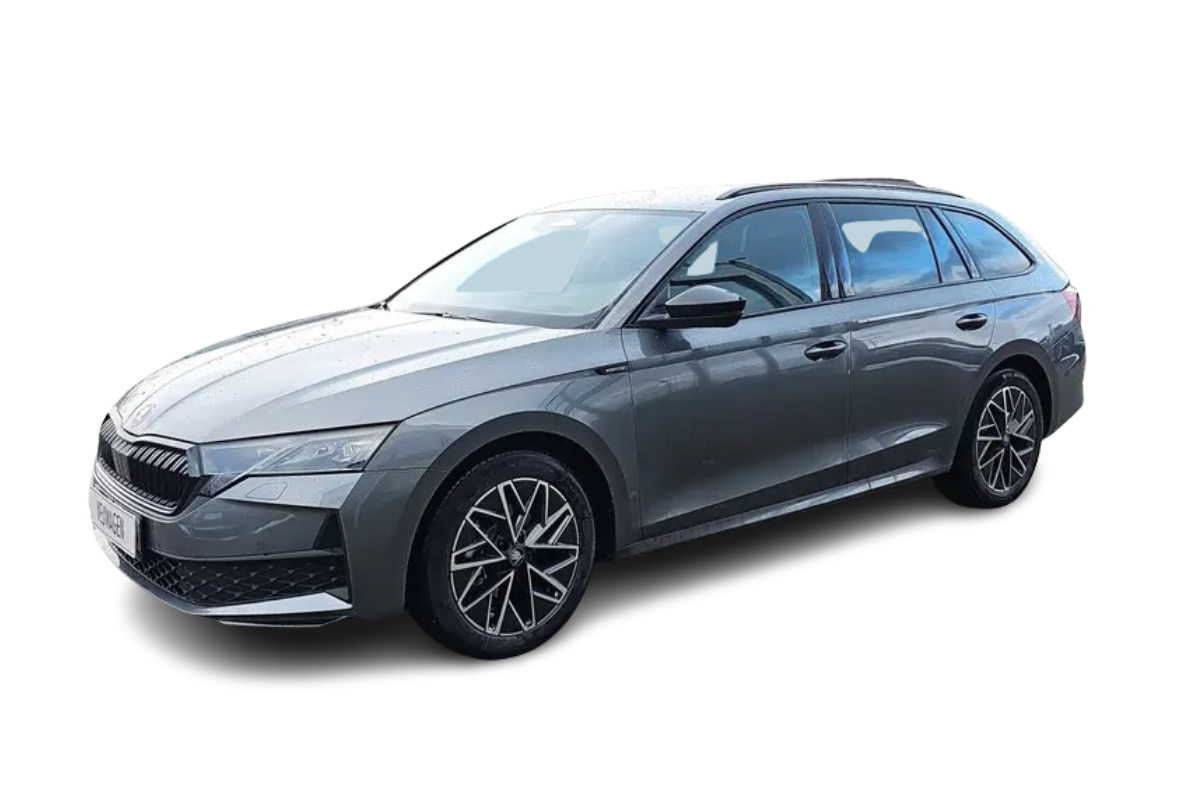 grauer Skoda Octavia